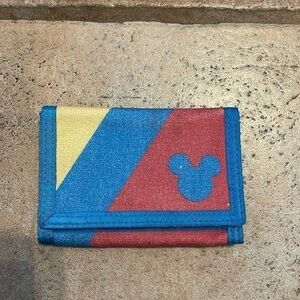 Disney Mickey Velcro wallet